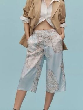 NWT ANTHRO Worldmap Pants